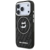 Karl Lagerfeld IML Choupette Head Logo MagSafe - Etui iPhone 17 Pro (czarny)