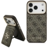 Guess Bundle Pack MagSafe 4G - Zestaw etui + portfel MagSafe do iPhone 17 Pro (brązowy)