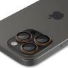 Spigen Optik Pro GLAS.TR EZ Fit Camera Protector 2-Pack - Szkło ochronne na obiektyw do iPhone 16 Pro / 16 Pro Max (2 szt) (Desert Titanium)