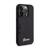 Guess Sequin Script Metal - Etui iPhone 13 Pro (czarny)