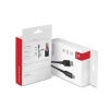 Crong Armor Link - Kabel 60W 3A USB-A do USB-C Fast Charging 25cm (czarny)