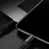 Crong Armor Link - Kabel 60W 3A USB-A do USB-C Fast Charging 25cm (czarny)