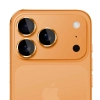 3mk Lens Protection Pro - Szkło na obiektyw aparatu iPhone 17 Pro / iPhone 17 Pro Max (Orange)