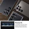 Spigen Optik Pro GLAS.TR EZ Fit Camera Protector 2-Pack - Szkło ochronne na obiektyw do Samsung Galaxy S24 Ultra (2 szt) (Czarny)