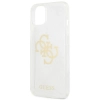 Guess Glitter 4G Big Logo - Etui iPhone 13 mini (przezroczysty)