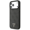 Guess 4G Strap Triangle Logo MagSafe - Etui do iPhone 17 Pro Max (czarny)