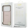 Guess Saffiano Classic Logo MagSafe - Etui iPhone 17 Pro (różowy)