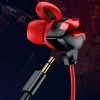 WEKOME ET-Y30 ET Series - Słuchawki przewodowe dla graczy jack 3.5mm (Czerwony)