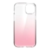 Speck Presidio Perfect-Clear + Ombre - Etui iPhone 14 Plus z powłoką MICROBAN (Clear / Vintage Rose Fade)