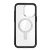 Speck Presidio Perfect-Clear ClickLock & Magsafe - Etui iPhone 15 Pro Max (Clear / Frosted Black / Slate Grey)