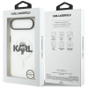 Karl Lagerfeld IML Karl Sketch Logo MagSafe - Etui iPhone Air (przezroczysty)