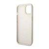Guess Croco Collection - Etui iPhone 14 Plus (srebrny)