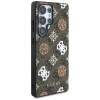 Guess 4G Printed Colored Peony Pattern MagSafe - Etui do Samsung Galaxy S25 Ultra (brązowy)