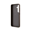Guess 4G Metal Gold Logo - Etui Samsung Galaxy S24 (brązowy)