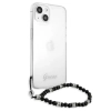 Guess Black Pearl Strap - Etui iPhone 13 Mini (przezroczysty)