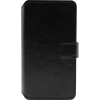 PURO Universal Wallet 360° - Uniwersalne etui obrotowe z kieszeniami na karty, rozmiar XL (czarny)