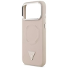 Guess Triangle Logo MagSafe - Etui iPhone 17 Pro Max (różowy)