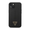 Guess Silicone Triangle Logo - Etui iPhone 14 Plus (czarny)