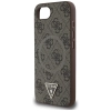 Guess 4G Ring Triangle Logo MagSafe - Etui do iPhone 16e (brązowy)