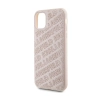 Karl Lagerfeld Quilted K Pattern - Etui iPhone 11 (różowy)