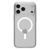 Spigen Ultra Hybrid Mag MagSafe - Etui do iPhone 17 Pro Max (Clear/White)