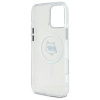 Karl Lagerfeld IML Metal Choupette Head MagSafe - Etui iPhone 16 Pro Max (biały)