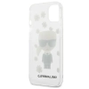 Karl Lagerfeld Iconic Karl Flower - Etui iPhone 13 Mini (przezroczysty)