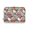 Hello Kitty Zip PU Tags Graffiti Sleeve - Etui na notebooka 13