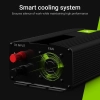 Green Cell - Przetwornica napięcia Inwerter 12V na 230V 500W/1000W Modyfikowana sinusoida