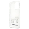 Karl Lagerfeld Ikonik & Choupette - Etui iPhone 13 Pro Max (przezroczysty)
