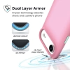 Speck Presidio Lux MagSafe - Etui iPhone Air (Ibis Pink / Dark Ibis / Kanon Green)