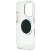 Guess IML Metal Colored Circle Classic Logo MagSafe - Etui do iPhone 16 Pro Max (czarny)