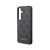 Guess 4G Metal Gold Logo - Etui Samsung Galaxy S24 (czarny)