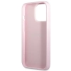 Guess Saffiano Hot Stamp & Metal Logo - Etui iPhone 13 Pro (liliowy)
