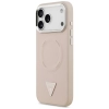 Guess Triangle Logo MagSafe - Etui iPhone 17 Pro Max (różowy)