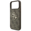 Guess 4G Big Logo - Etui iPhone 17 Pro Max (brązowy)