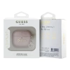 Guess Metallic Script Charm - Etui AirPods 4 (różowy)