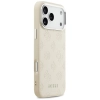 Guess Peony Hot Stamp Script MagSafe - Etui iPhone 17 Pro Max (beżowy)