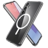 Spigen Crystal Hybrid OneTap Ring MagSafe - Etui do Samsung Galaxy S24 (Biały)