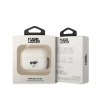 Karl Lagerfeld Silicone NFT Choupette Head 3D - Etui AirPods Pro (biały)