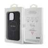 Guess Saffiano MagSafe - Etui iPhone 13 Pro (czarny)