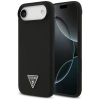 Guess Silicone Triangle Logo MagSafe - Etui iPhone Air (czarny)