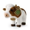 Rappa - Pluszowa realistyczna maskotka Krowa 23 cm Eco-Friendly