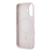 Karl Lagerfeld Silicone Double Heads Print MagSafe - Etui iPhone 16 Plus (różowy)