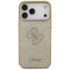 Guess Fixed Glitter Big 4G Metal Frame - Etui iPhone 17 Pro Max (złoty)