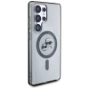 Karl Lagerfeld Button Karl & Choupette Heads Printed Logo MagSafe - Etui Samsung Galaxy S25 Ultra (czarny)