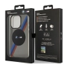BMW Tricolor Stripes MagSafe - Etui iPhone 14 Pro Max (Szary)