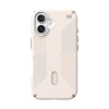 Speck Presidio2 Grip ClickLock & MagSafe - Etui iPhone 16 (Bleached Bone / Heirloom Gold / Hazel Brown)
