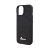 Guess Disco Metal Script - Etui iPhone 14 (czarny)