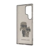 Karl Lagerfeld IML Glitter Karl & Choupette - Etui Samsung Galaxy S24 Ultra (czarny)